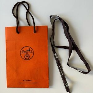Hermès shopping bag